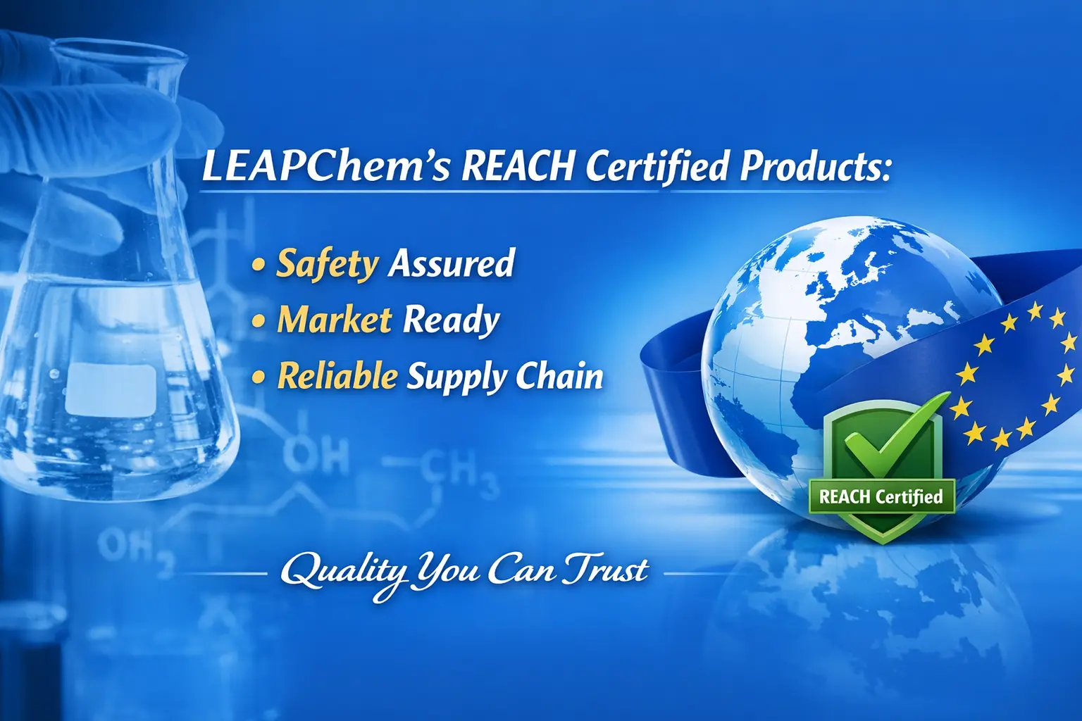 LEAPChem-ovi izdelki s certifikatom REACH: kakovost, ki ji lahko zaupate