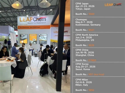 Spoznajte LEAPChem na več razstavah 2026