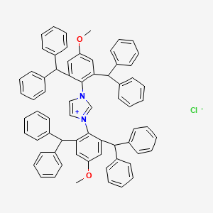 1,3-bis(2,6-dibenzhidril-4-metoksifenil)-1H-imidazol-3-ijev klorid丨CAS 1416368-03-0