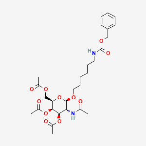 Karbamska kislina, N-6-3,4,6-tri-O-acetil-2-(acetilamino)-2-deoksi- -D-galaktopiranoziloksiheksil-, fenilmetil ester丨CAS 159173-77-0
